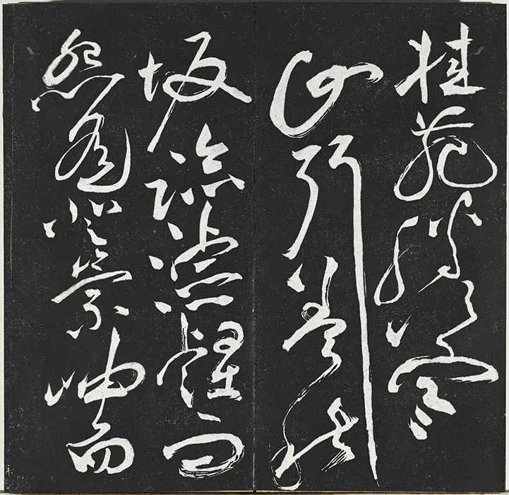 垂裕阁法帖《祝允明草书书宋谢庄月赋》墨拓_20