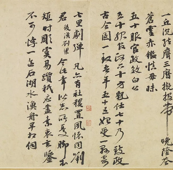 祝允明墨林藻海卷_21