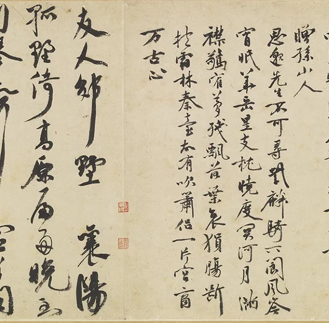祝允明墨林藻海卷_17
