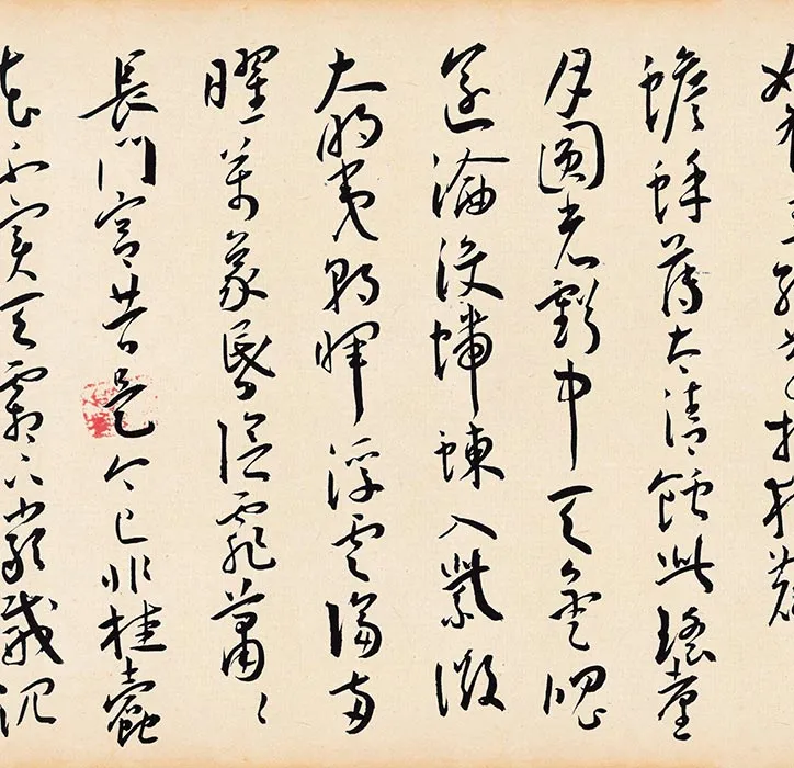 王宠草书《李白古风诗卷》_10