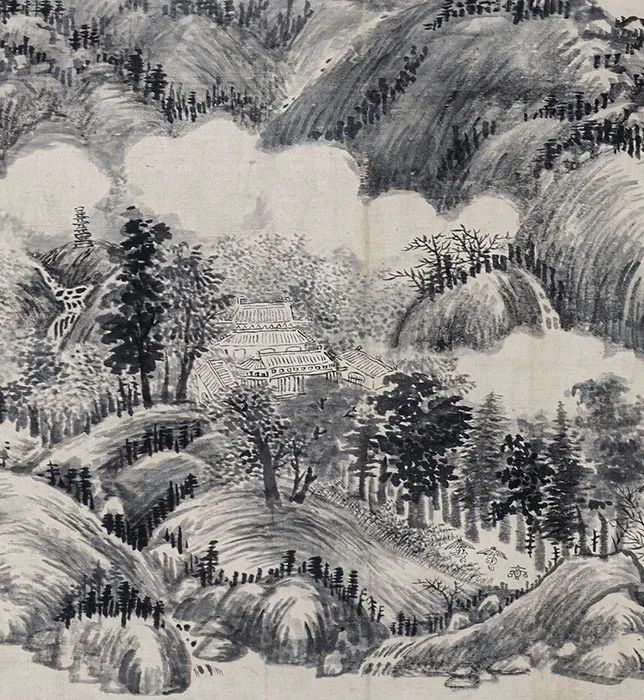 王铎山水书画合卷_12