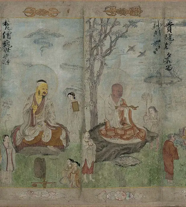 宋时大理国描工张胜温画梵像卷-A_07