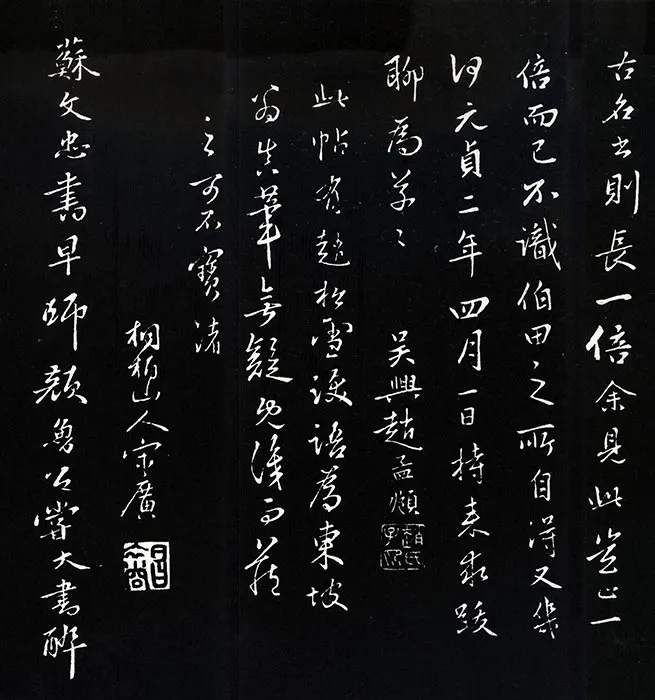 苏轼草书《书欧阳永叔(欧阳修)醉翁亭记》明代拓本_10