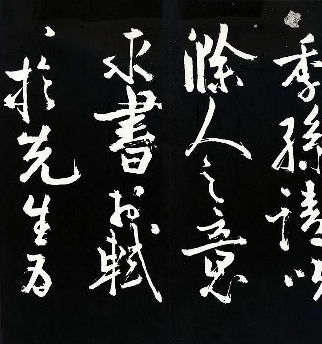 苏轼草书《书欧阳永叔(欧阳修)醉翁亭记》明代拓本_14