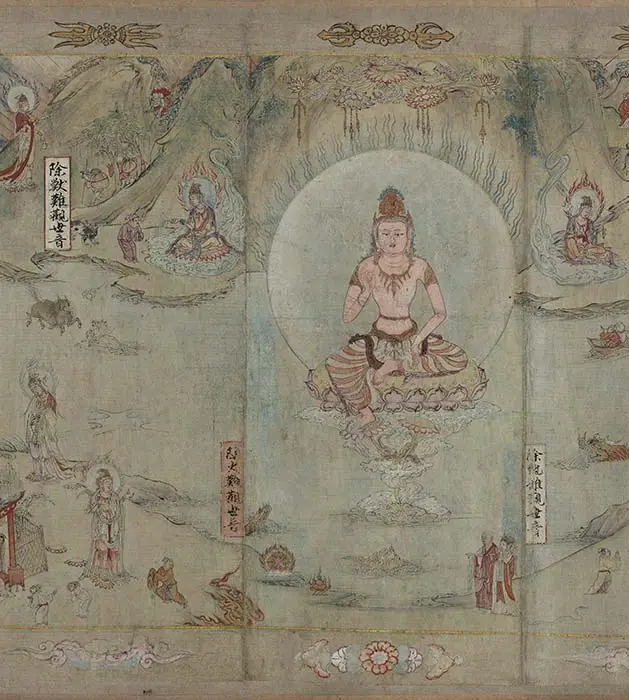 宋时大理国描工张胜温画梵像卷-B_29