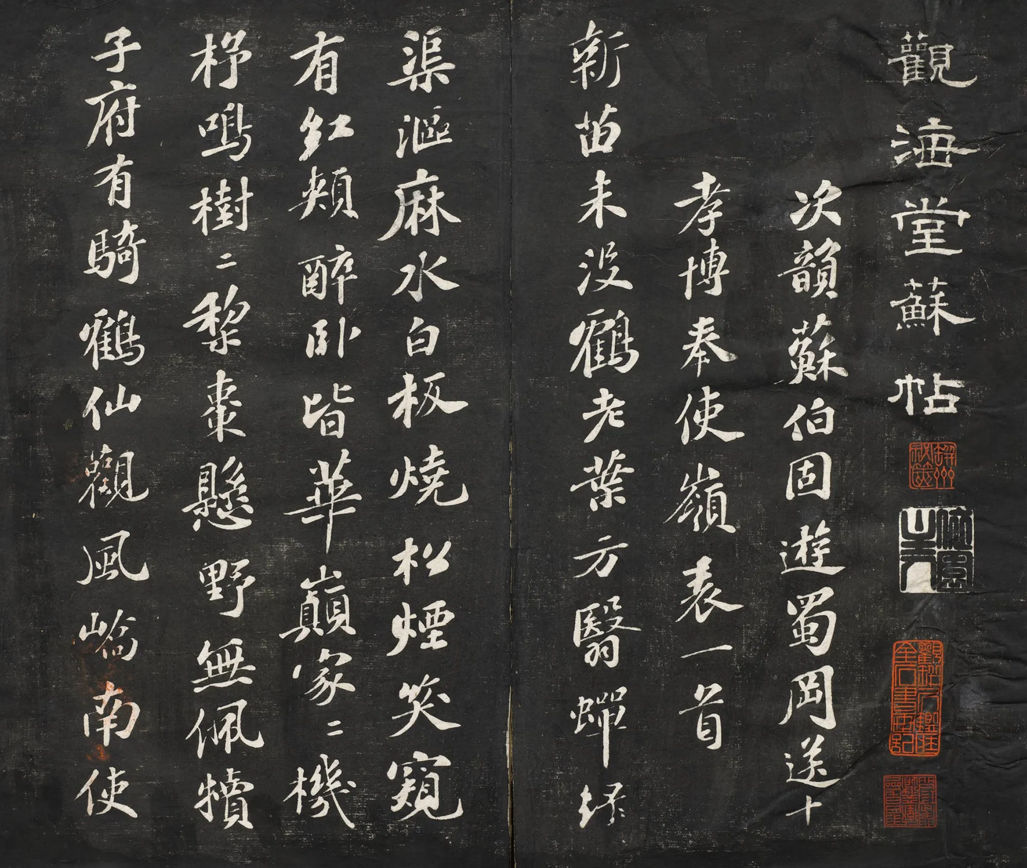 观海堂苏帖册