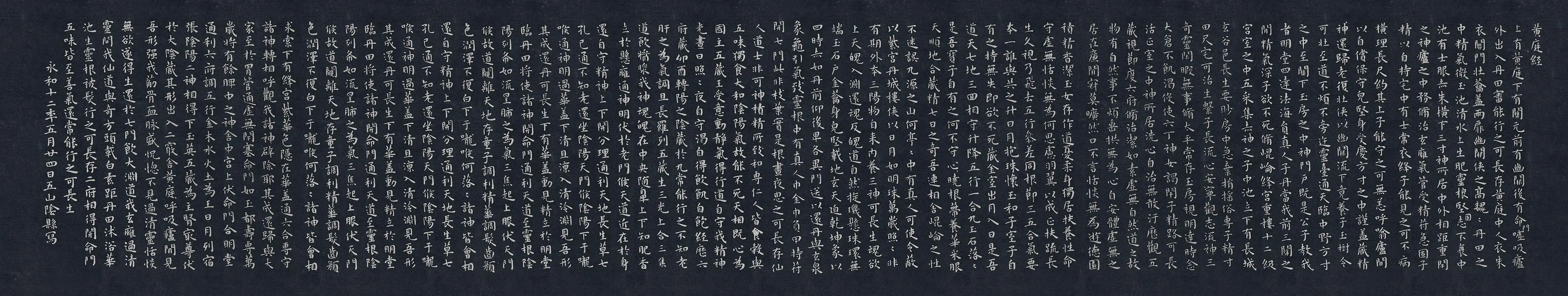 王宠小楷书《临王羲之黄庭经 》