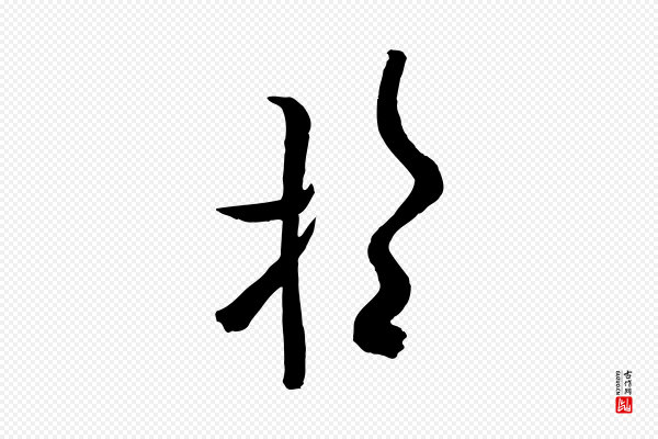 欧阳询《张翰帖》望