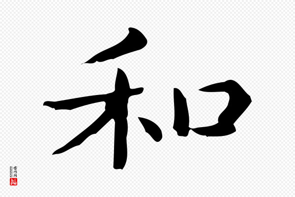 佚名《临右军东方先生画赞》和