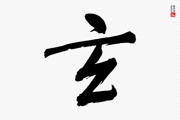 董其昌《传赞下》玄