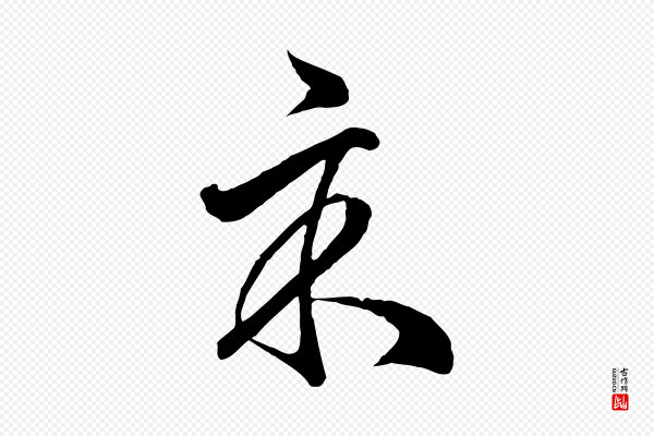 赵孟頫《临右军帖》示
