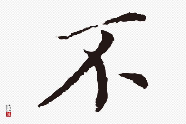 董其昌《跋孝经》不