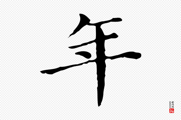 董其昌《孝女曹娥碑》年