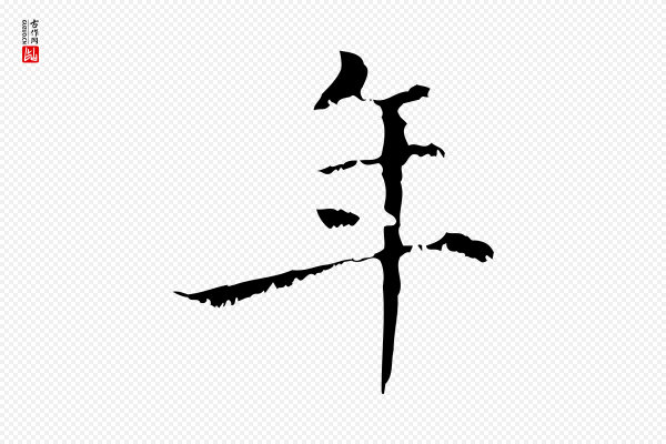 赵孟頫《无逸帖》年
