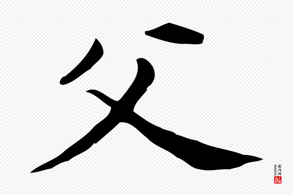 董其昌《孝女曹娥碑》父