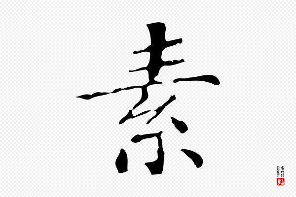 文徵明《跋赤壁赋》素