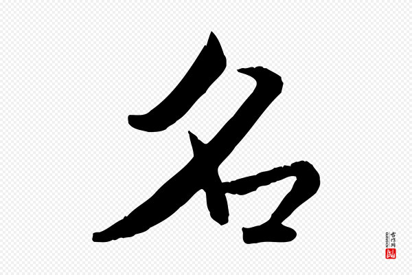 米芾《跋殷令名碑後》名