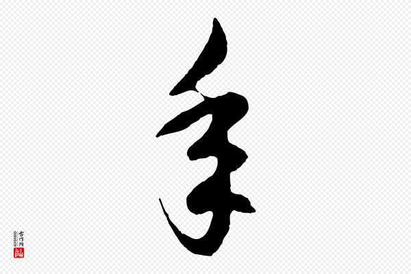 赵孟頫《临右军帖》年