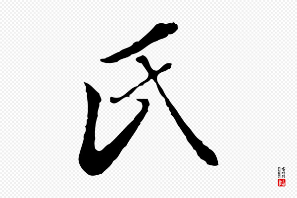 董其昌《跋洛神赋十三行补》氏