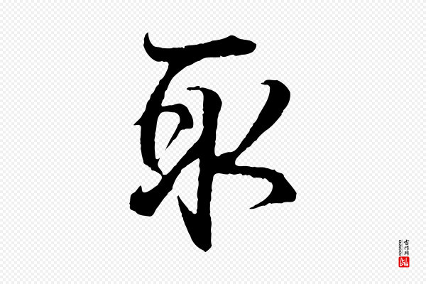 王羲之《临锺繇千字文》取