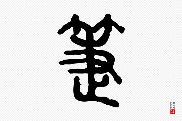 许慎《说文解字》箑