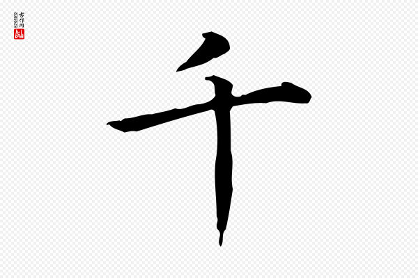 项元汴《跋急就章》千