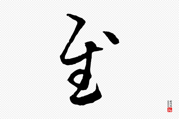 赵孟頫《临右军帖》慰