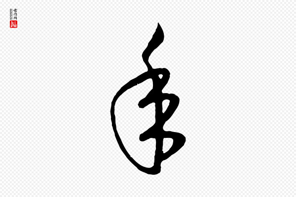 赵孟頫《临右军帖》年