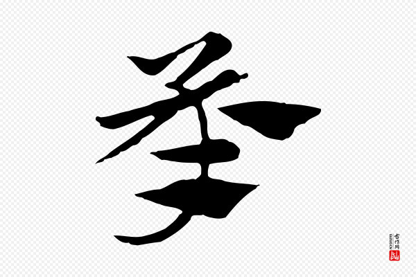 赵孟頫《急就章》承