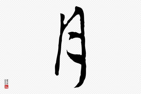 王稚登《跋自书诗帖》月