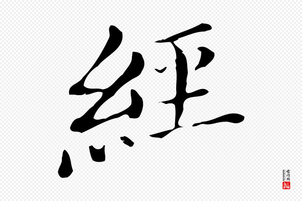 董其昌《孝女曹娥碑》經(经)