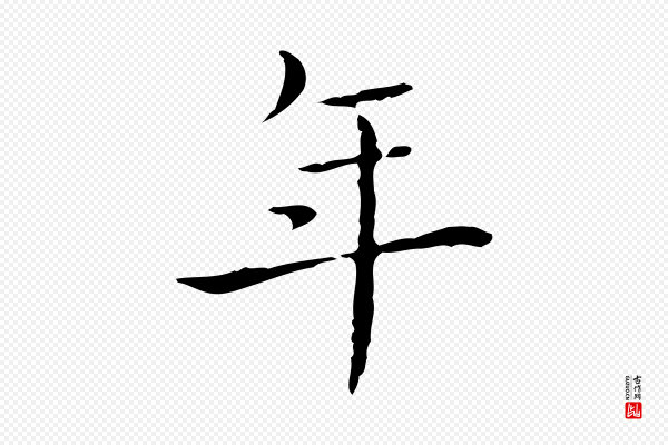 王羲之《孝女曹娥碑》年
