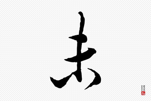 董其昌《跋行穰帖》未