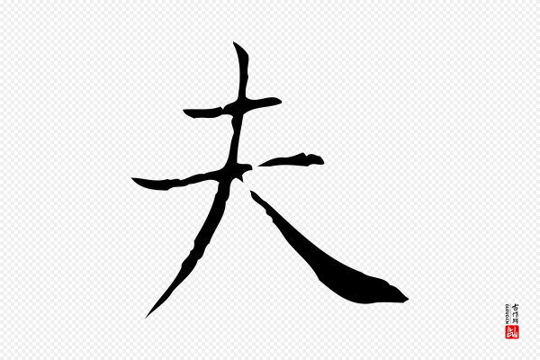 王羲之《孝女曹娥碑》夫