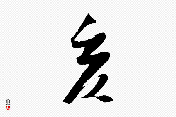 吴琚《焦山题名》亥