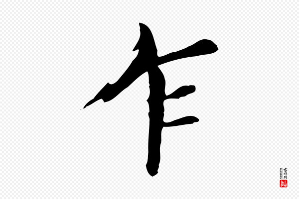 董其昌《孝女曹娥碑》乍