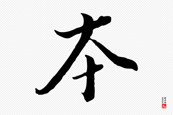 董其昌《跋洛神赋十三行补》本