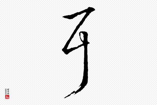 王羲之《游目帖》耳