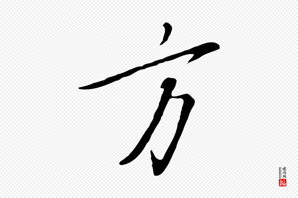 高宗《千字文》方