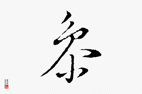 董其昌《洛神赋十三行补》參(参)