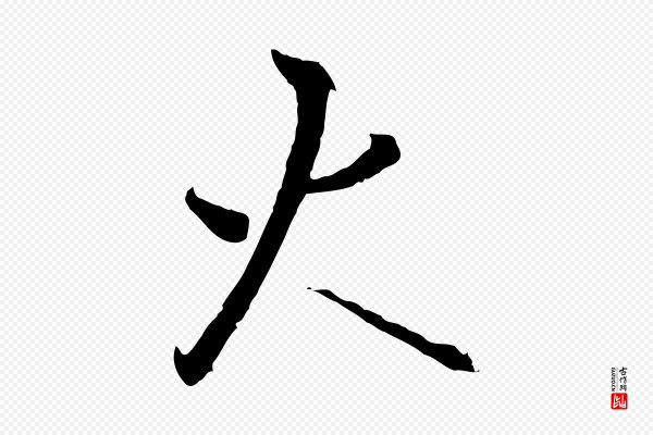 高宗《千字文》火