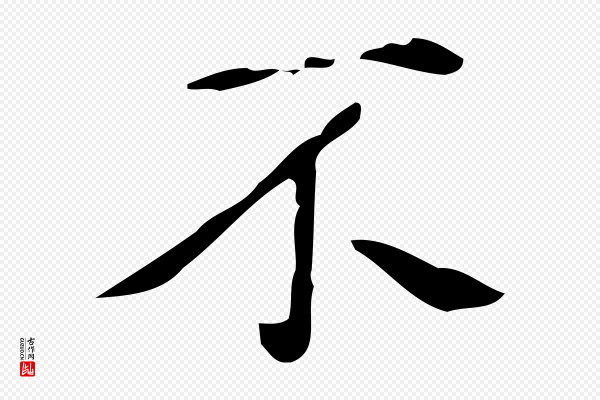 高宗《跋临锺繇千字文》不