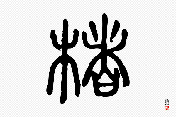 许慎《说文解字》楮