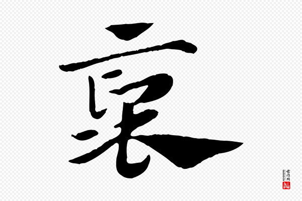 赵孟頫《急就章》褒