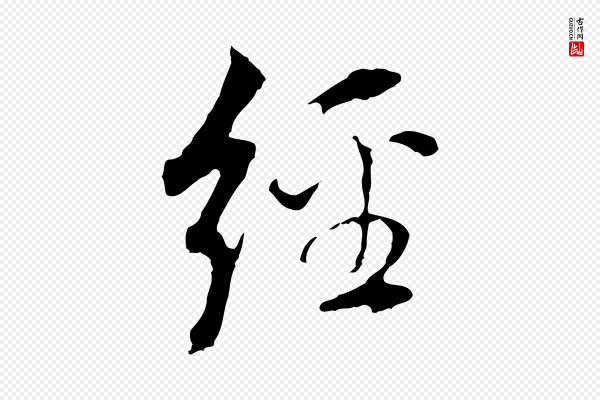 董其昌《跋孝经》經(经)