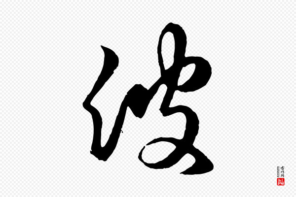 赵孟頫《临右军帖》彼