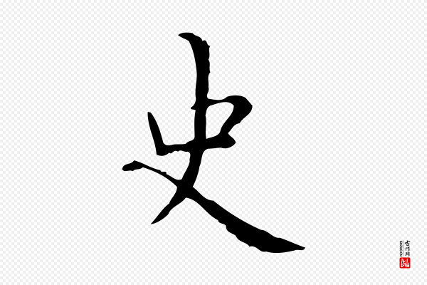 祝允明《跋修史帖》史