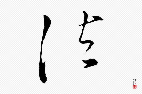 董其昌《洛神赋十三行补》法