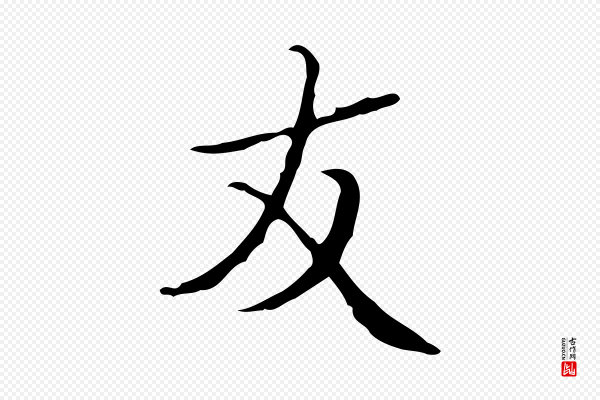 文徵明《跋袁生帖》友