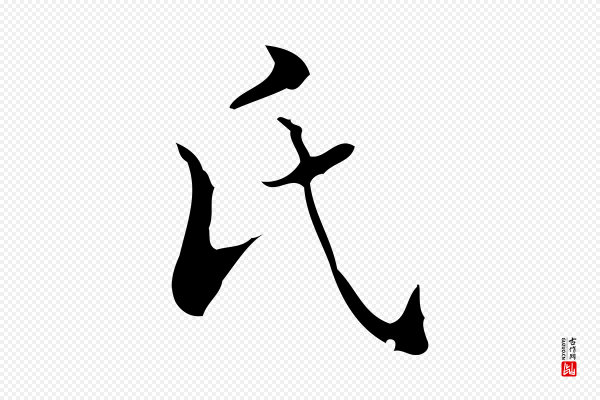 文震亨《跋快雪时晴帖》氏